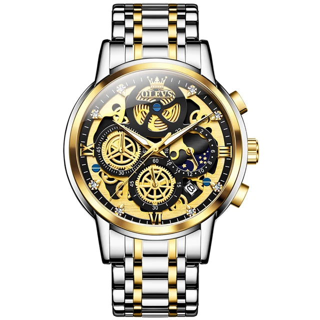 Montre Homme OLEVS Originale Quartz 9947 - Style et Résistance