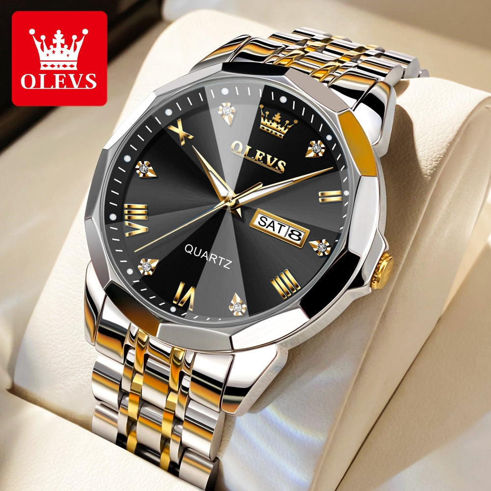 Offre Spéciale Limitée : 1 Montre OLEVS 9931 Achetée = 1 Montre OLEVS 5885 Offerte 🔥
