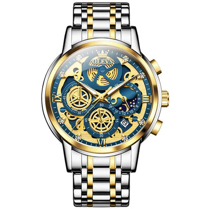 Montre Homme OLEVS Originale Quartz 9947 - Style et Résistance