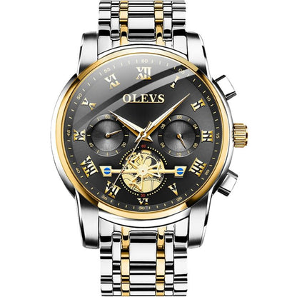 Montre Homme OLEVS Originale Quartz Étanche - Acier Inoxydable 2859 41mm