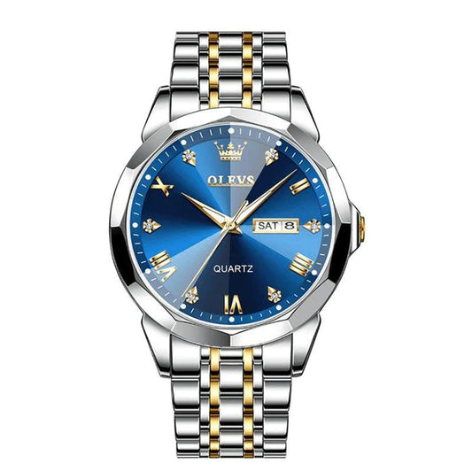 Montre Homme OLEVS Style Diamant Quartz 9931